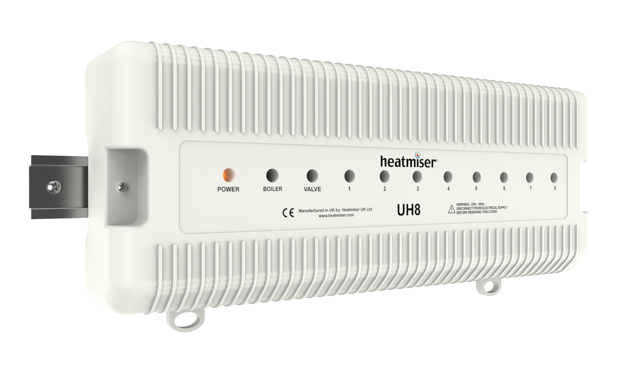 Can I wire 3 actuators to 1 zone with the UH8-RF?