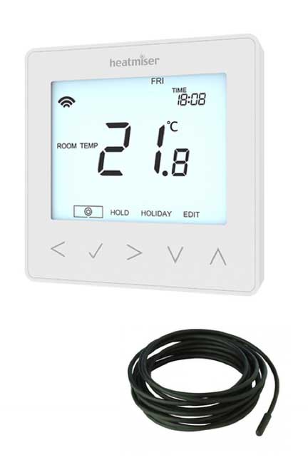 Heatmiser neoStat-e v2 - Glacier White - Electric Floor Heating Thermostat Questions & Answers